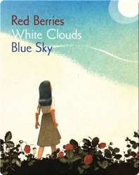 Red Berries, White Clouds, Blue Sky