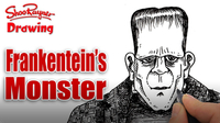 How to Draw Frankenstein's Monster