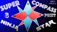 How to Make a Super 8-Point Ninja Star (Compass Star)