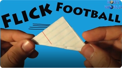 How to Make a Paper Flick Football