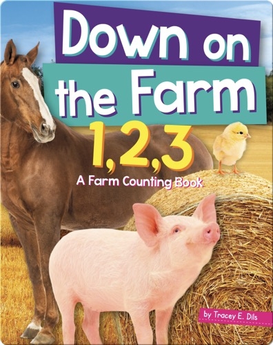 Down On The Farm 1,2,3: A Farm Counting Book