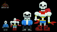 How To Build LEGO Undertale Sans and Papyrus