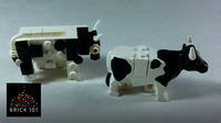 How To Build a LEGO Cow