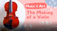 Adventure Family Journal: How to Make a Violin