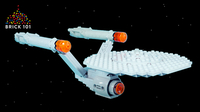 How To Build LEGO Space Ship - USS Enterprise from Star Trek