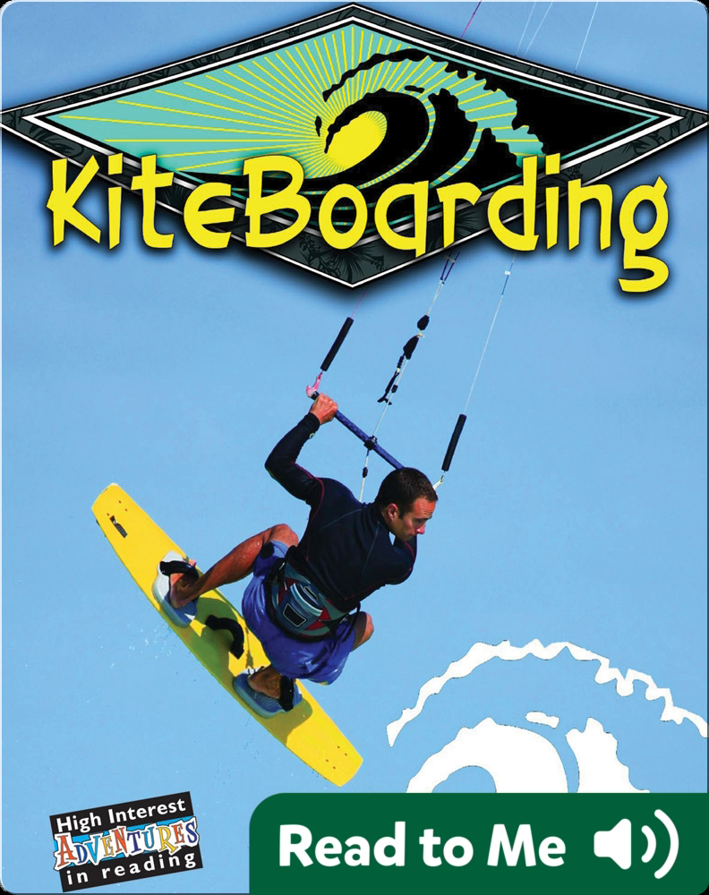 Action Sports Kiteboarding Book by Joanne Mattern Epic