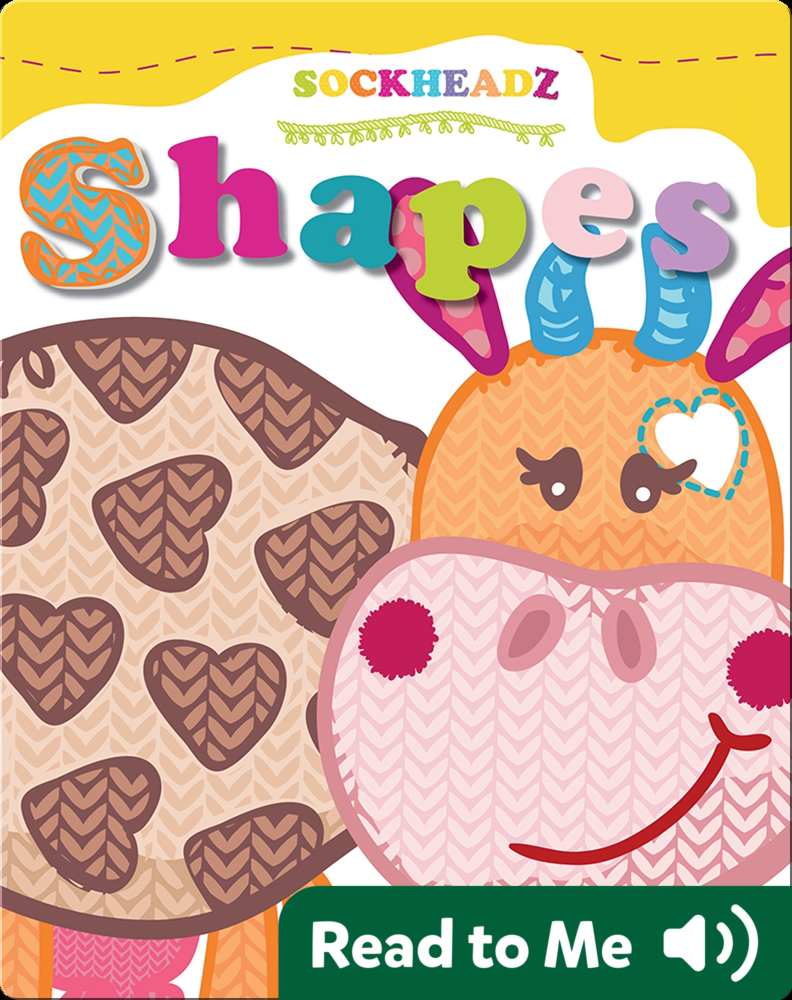 Sockheadz Shapes Book by Flowerpot Press Epic