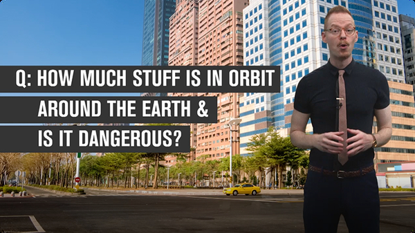 How Much Stuff is in Orbit Around the Earth?