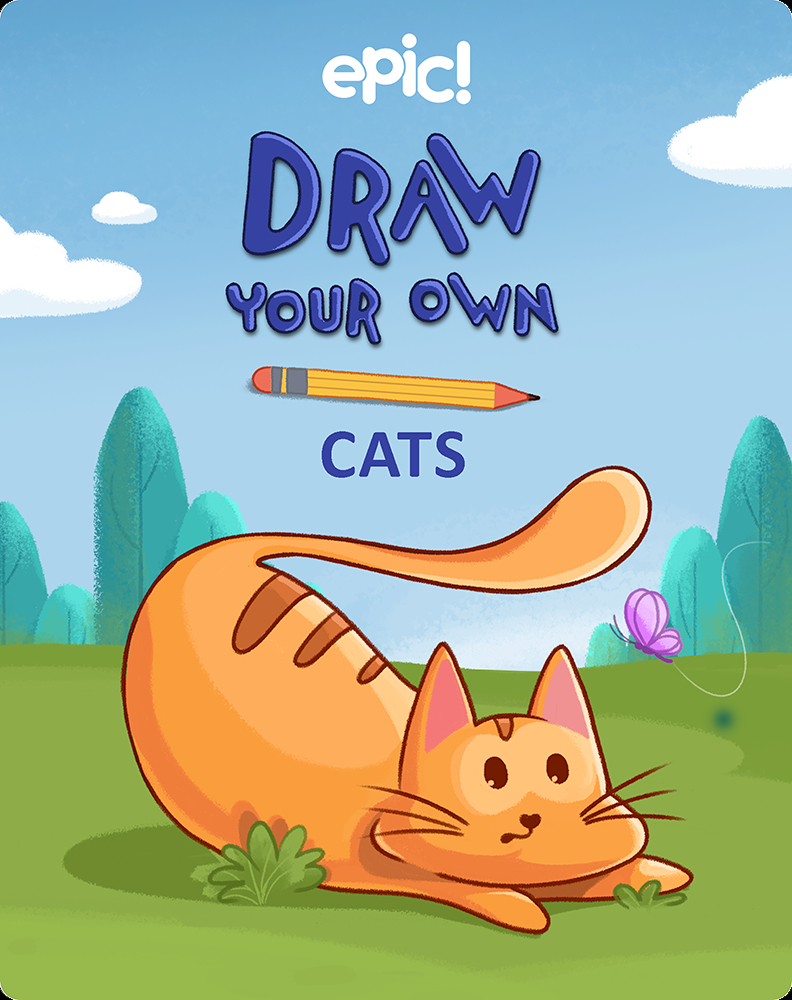 Draw Your Own Cats Book by Debolina Patra Epic