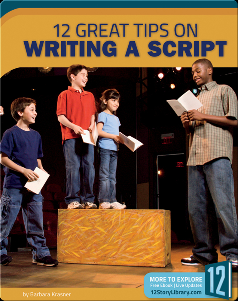 Script Author 12 Great Tips on Writing a Script Book by Barbara Krasner | Epic