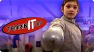 10-Year-Old National Fencing Champion Lola Possick | TEARIN' IT UP