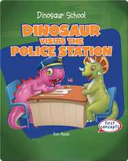 Dinosaur Visits the Police Station