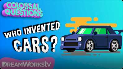 Colossal Questions: Who Invented Cars? book