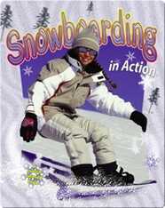 Snowboarding In Action
