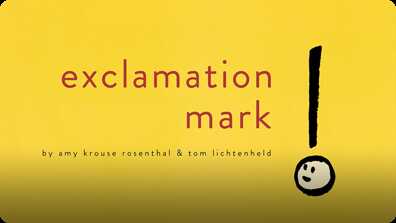 Exclamation Mark book