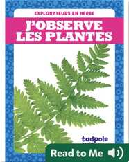 J’observe les plantes