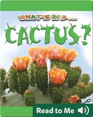 What's In A... Cactus?