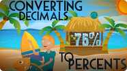 Converting Decimals to Percents
