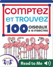 Comptez et Trouvez 100 Oiseaux et 10 Insectes