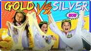 METALLIC SLIME! GOLD vs SILVER Slime!