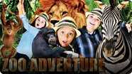 Visit the Animals at the Zoo with The Wild Adventure Girls!