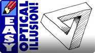 How to Draw an Impossible Triangle Real Easy