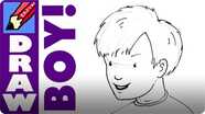 How to Draw a Boy's Face Real Easy
