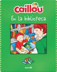 Caillou en la biblioteca