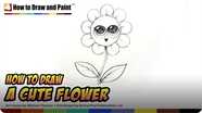 How to Draw a Cute Flower