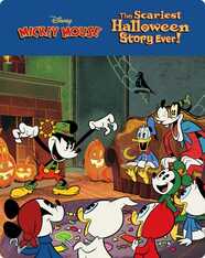 Disney Mickey Mouse: The Scariest Halloween Story Ever! Read-Along Storybook