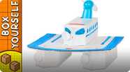 Craft Ideas with Boxes - Catamaran