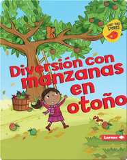 Diversión con manzanas en otoño
