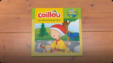 Caillou: Un vélo presque neuf book