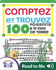 Comptez et Trouvez 100 Poissons et 10 Vers de Terre