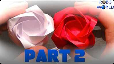 How to Make an Origami Rose – Part 2 book