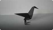 Origami Raven