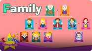 Kids Vocabulary: Family - Family Members & Family Tree