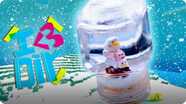 Minecraft Snow Globe with PuddingFishCakes | I ♥ DIY