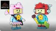 How To Build LEGO Scribblenauts Maxwell & Lily