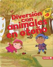 Diversión con animales en otoño