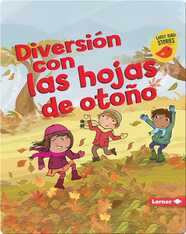 Diversión con las hojas de otoño