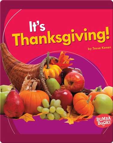 It's Thanksgiving! book
