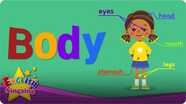Kids Vocabulary: Body - Parts of Body