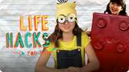 Minion and Lego Costume Hacks | LIFE HACKS FOR KIDS