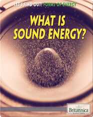 What is Sound Energy?