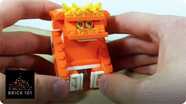 How To Build an Orange LEGO Gorilla