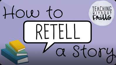 How to Retell a Story for Kids book