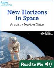 New Horizons in Space
