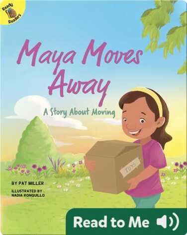Maya Moves Away book