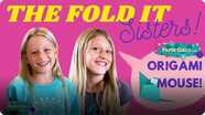 The Fold It Sisters: Origami Mouse Tutorial
